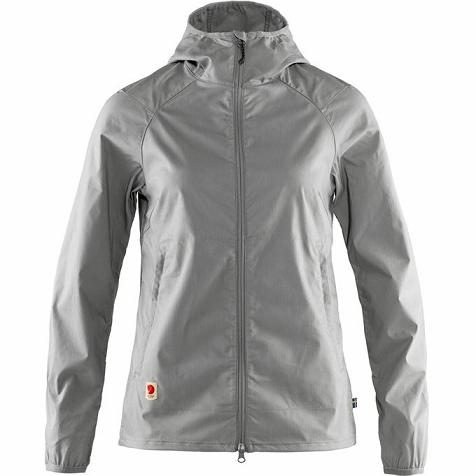 Fjällräven Women High Coast Trekking Jacket Grey PH107720 Philippines